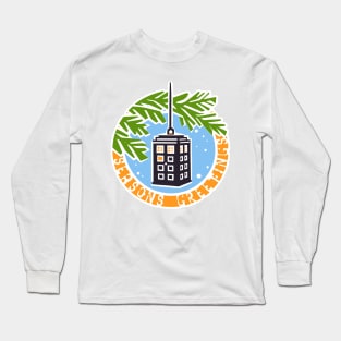 Tardis Christmas Ornament Long Sleeve T-Shirt